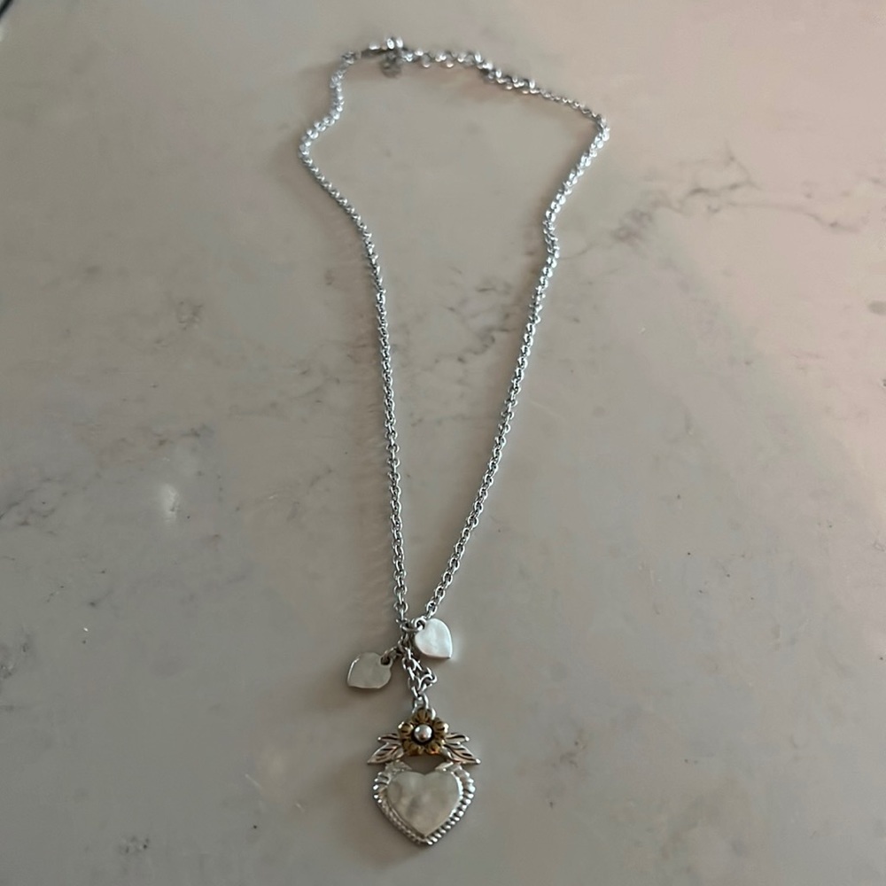 Lucky brand heart necklace